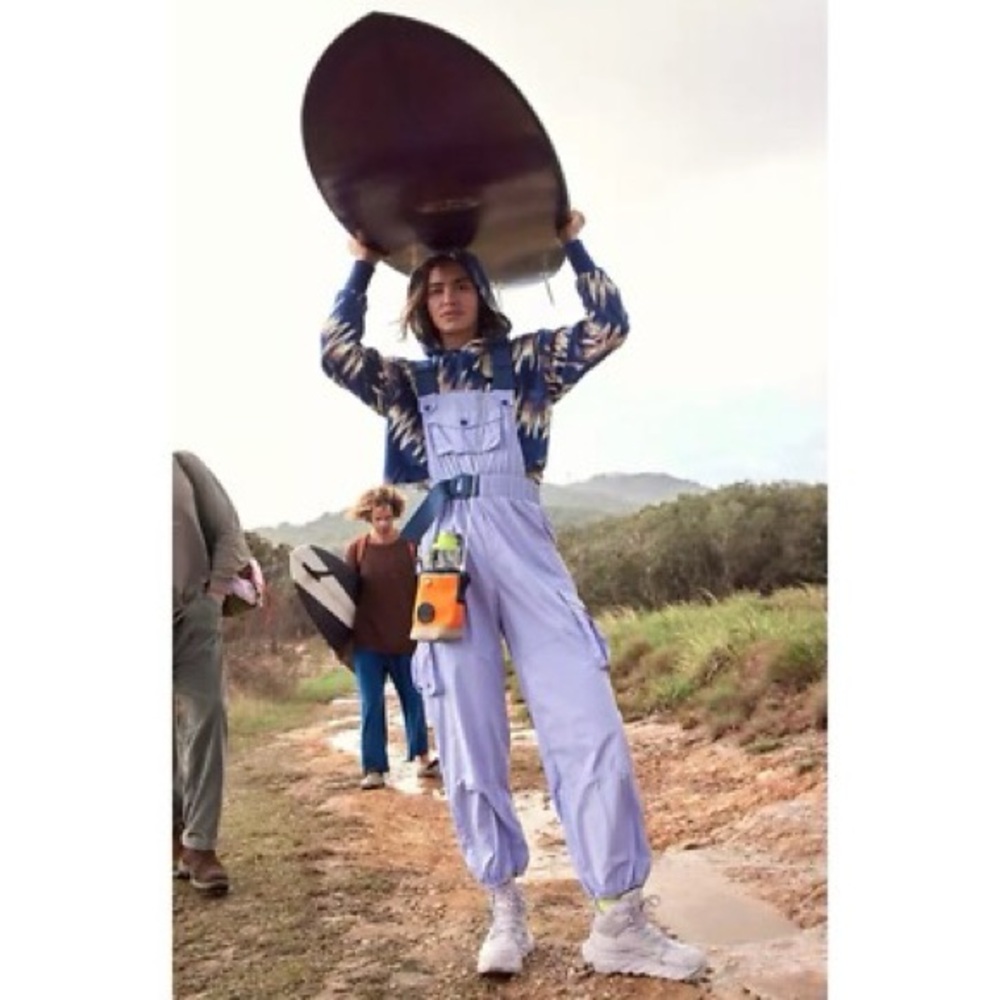 FP Movement Morning Meadow Overalls/Onesie. Size small.